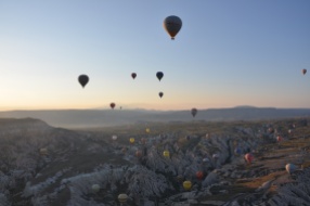 More hot air ballooning in Capadoccia
